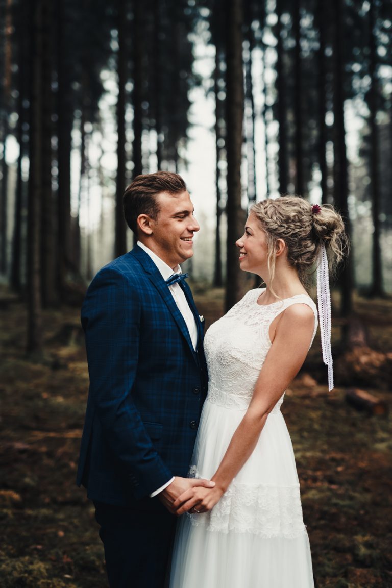 Mariage Allemagne Waldhausen Photographe Mariés Couple Shooting Nature