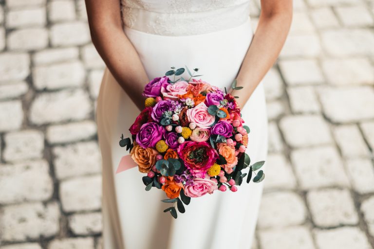 Bouquet Fleurs Couleurs Été Mariage Nancy 54 Lorraine Shooting