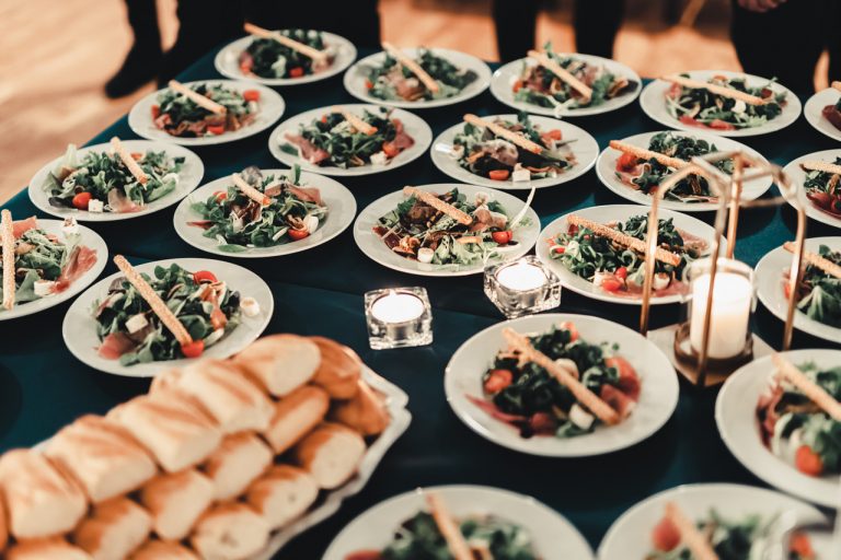 entrées traiteur salade mariage Paris